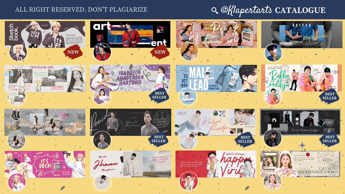 KLAPERTARTS's tweet image. BANTU RT YA 🙆🏻‍♀️ terima kasih!

KLA OPEN LAYOUT
Ada classy, coret coret, couple dan squad atau bestie lengkap

&amp;gt; Katalog lainnya cek link di bio

#zonauang #zonaba #zonajajan
