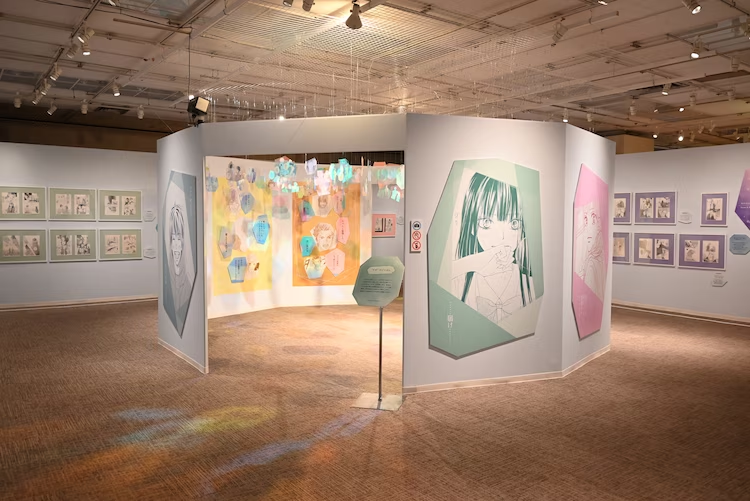shoujocrave's tweet photo. The "Kimi ni Todoke" art exhibition opened today in Tokyo, Japan. https://t.co/xOTIOhc2bv