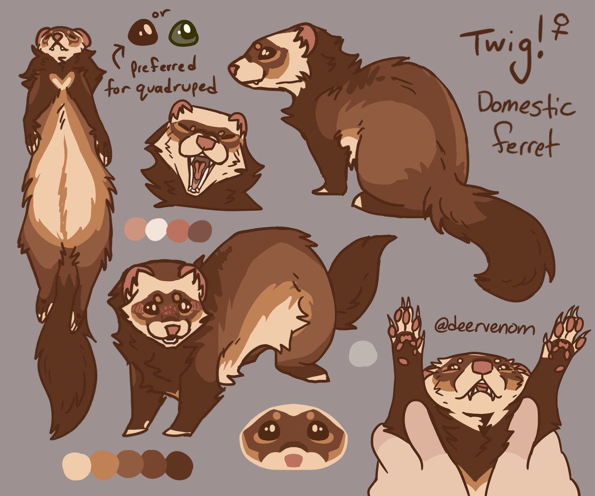 dingingle's tweet photo. @skunksjunk I've always been so jealous of ppl who get art of their OCs fucking ngl. It's the ultimate complement dfgjhkj
anyways have some creatures :> They don't have NSFW refs yet, sorry! Your best guess is just as good as mine as for the bits. More info in replies bc word count <3 https://t.co/KGtbToWE7b