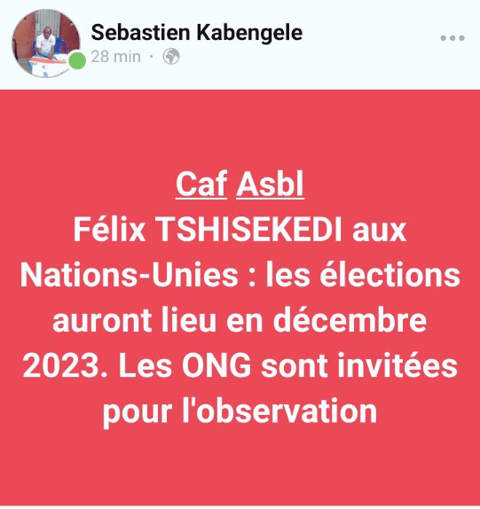 🇨🇩Ceux qui ont interdit à leurs militants d'aller aux élections sont libres, il n'y aura pas dialogue. Le 20 décembre 2023, les congolais seront dans les urnes pour voter leurs dirigeants. Bravo à @fatshii13 pour la détermination dans le respect du processus électoral.
✌️✌️✌️