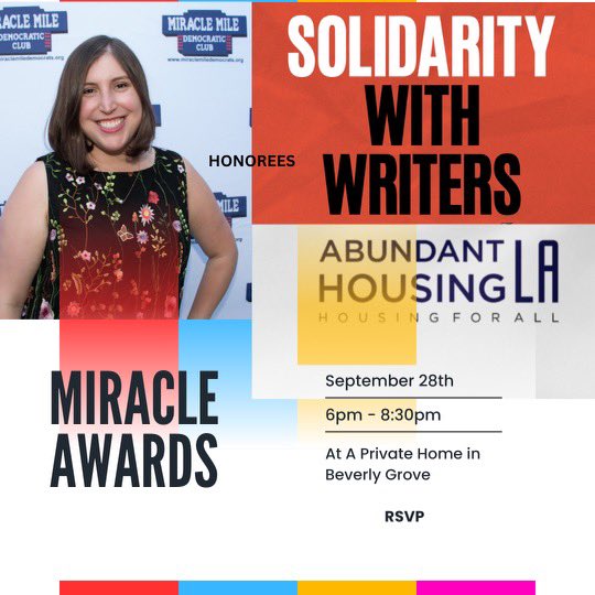 MiracleMileDems's tweet photo. 2023 Miracle Awards next week!
Get your Tickets!  

https://t.co/81KG9DIzrh https://t.co/C74XdD6k2p
