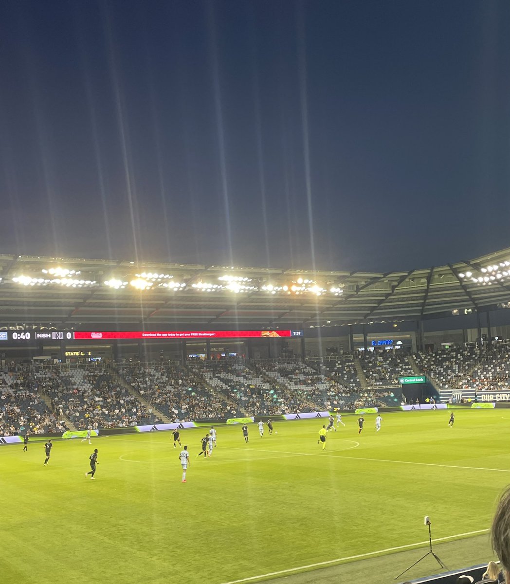 A beautiful night for a <a href="/SportingKC/">Sporting Kansas City</a> game 🤩 #sportingkc