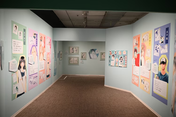 shoujocrave's tweet photo. The "Kimi ni Todoke" art exhibition opened today in Tokyo, Japan. https://t.co/xOTIOhc2bv