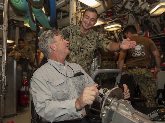 What a great #Navy Day! #JCOC94 participants were immersed in the world of the @USNavy with tours of the Trident Training Facility, the Missile Assembly Building & a ballistic-missile submarine at Naval Submarine Base #KingsBay.