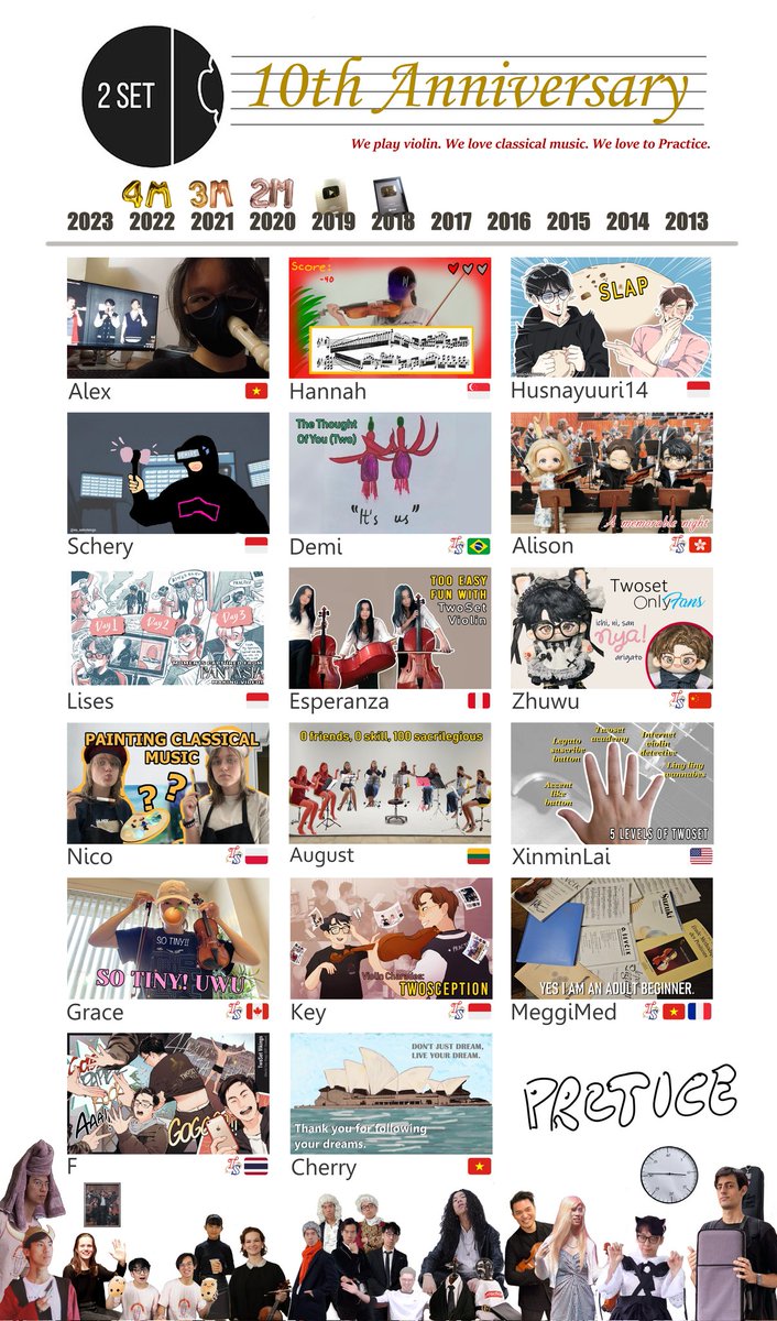 elysee_indream's tweet image. Twoset ten years fan project: Happy anniversary guys! reddit.com/r/lingling40hr…
@TwoSetViolin