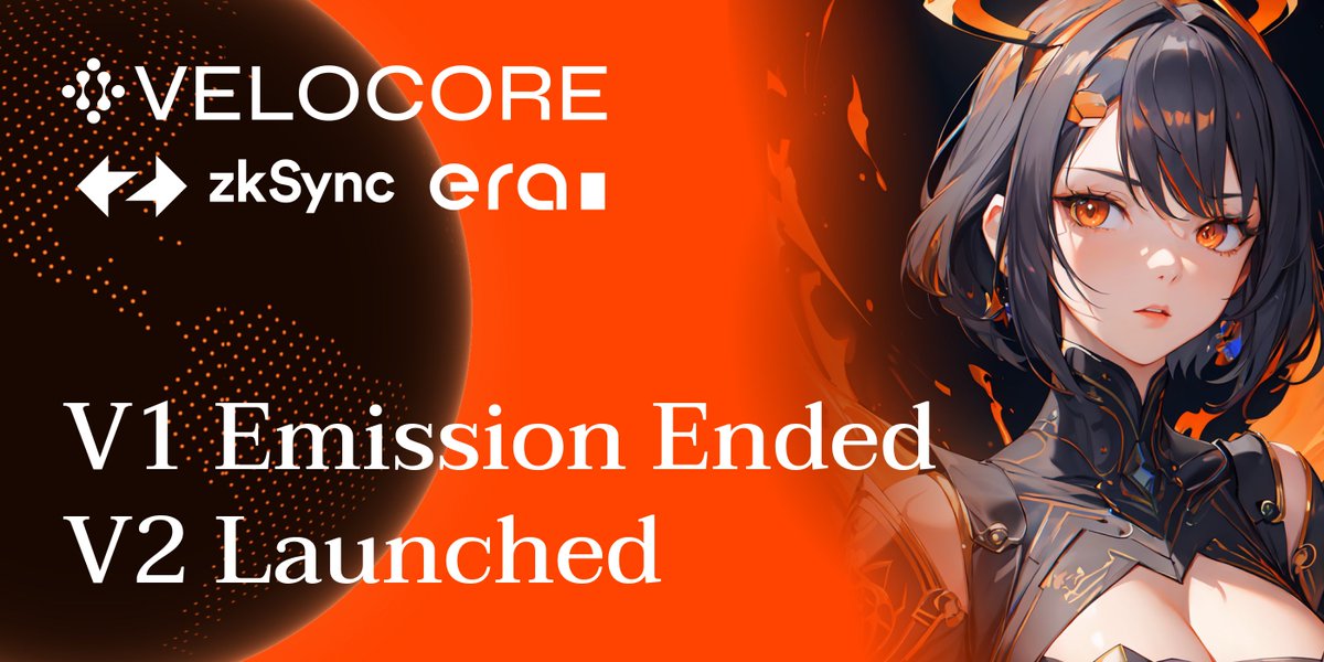 velocorexyz's tweet photo. 🚀Migration complete &amp; V1 emission is over!
🚨Head to the migration page now &amp; complete the simple step for LP, veNFT, VC. 

💰Don't miss out on these juicy APRs! 🎉
🔹 WBTC/ETH: 360% 
🔹 ETH/USDC: 75% 
🔹 VC/ETH: 250% 
🔹 BUSD Single Staking: 30%
🔹 Voting APR up to 640% https://t.co/LFuZui4XCC