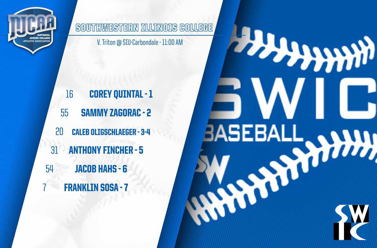 Southwestern Illinois College Baseball tweet media