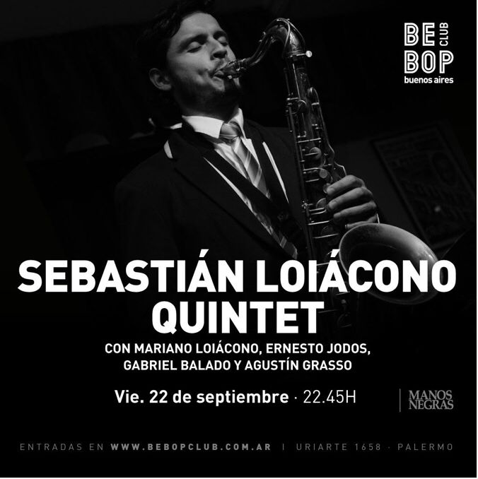 LMarianotrumpet's tweet photo. Este viernes 22 a las 22:30 hs. en Bebop Club! 
Los esperamos!
#Jazz 
#BuenosAires https://t.co/HPbDo2Vwof