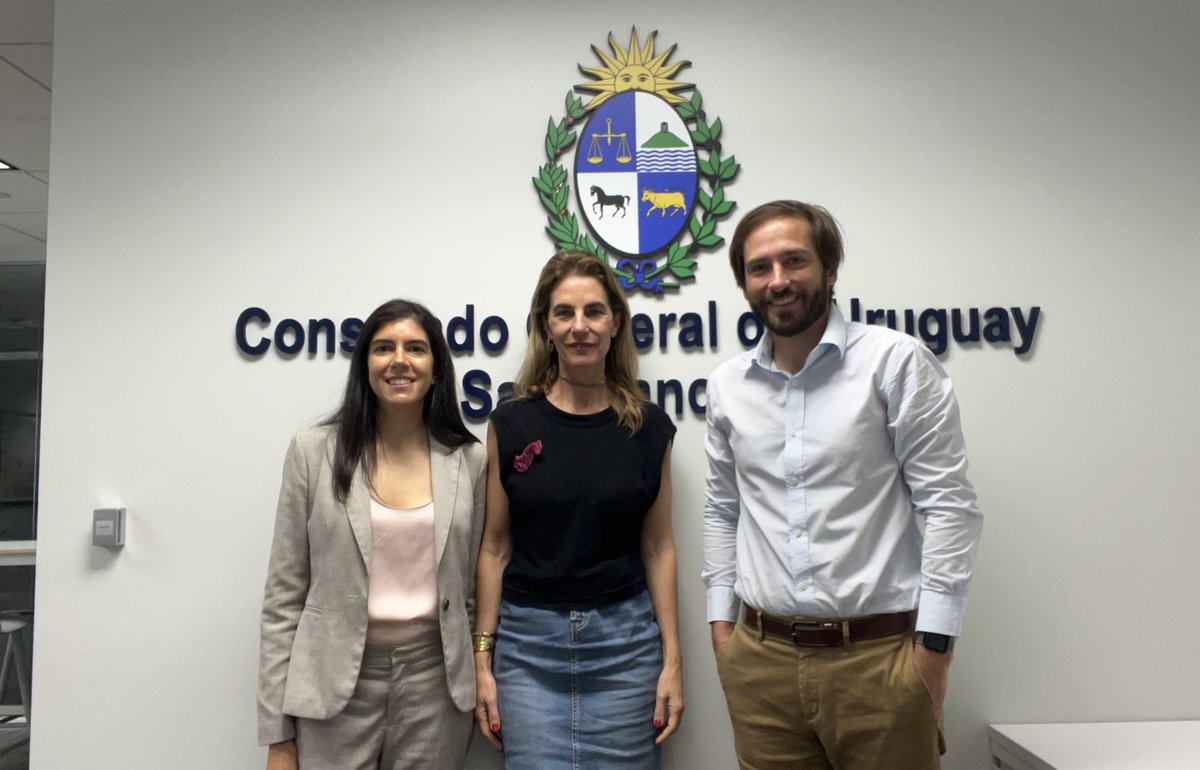 Muchas gracias a la Presidenta del SODRE <a href="/adeladubra/">Adela Dubra</a> por la visita a @CGSanFrancisco! Muchas ideas nuevas para trabajar en conjunto. 💪🏻🇺🇾