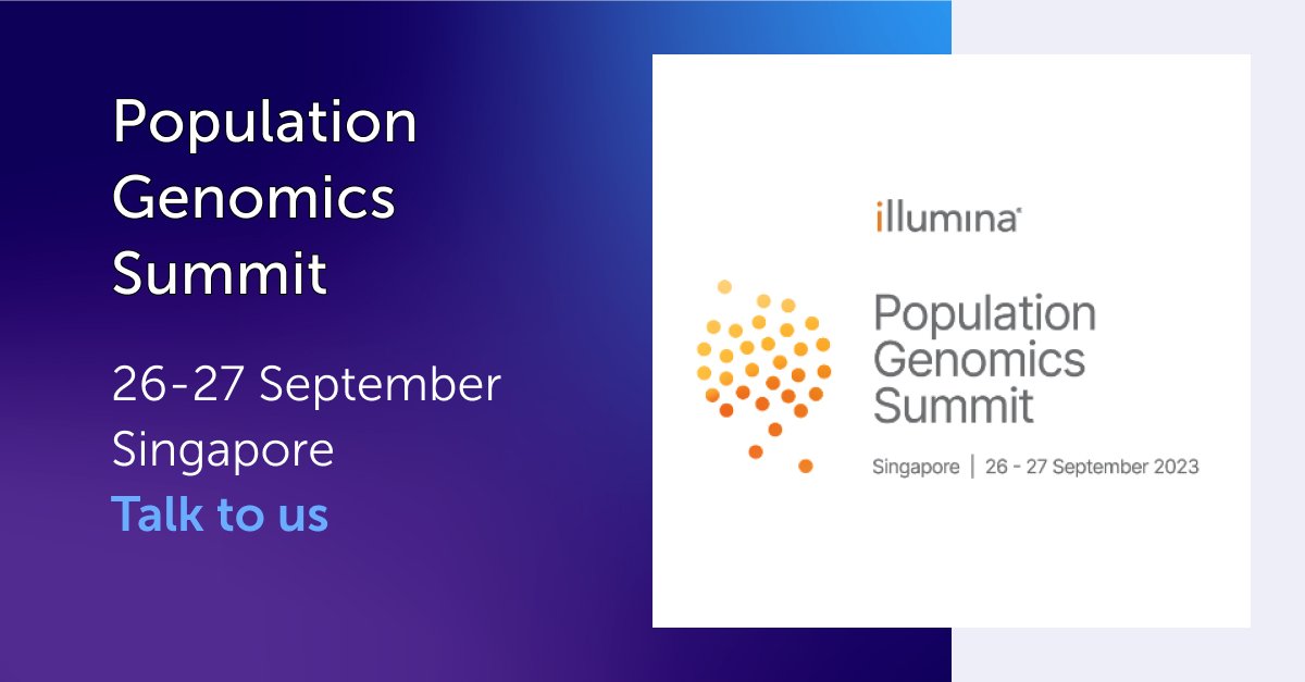 Microba is proud to support @Illumina and the 2023 Population Genomics Summit in Singapore. A/Prof Lutz Krause, CSO will present on Wed 27 September; AI Guided, Large Cohort-Based Discovery of Live Biotherapeutics from the Human Gut. Register: loom.ly/eJfucyw
