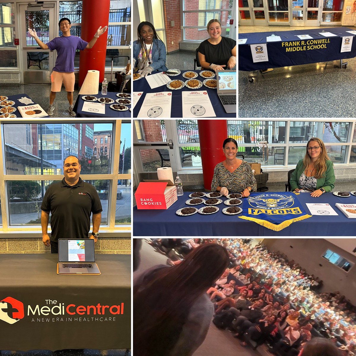 FrankConwellMS4's tweet photo. The administration team at MS4 would like to thank our parents, teachers, support staff, and community for a great open house! #MS4Falcons #FalconsOpenHouse https://t.co/2CD5kF1SY0