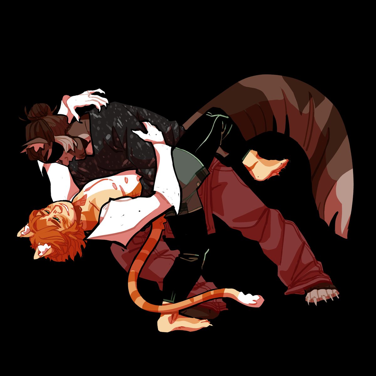 werewolfhoolign's tweet photo. art train xoxo [voice of a man who hasnt posted here in 300 years] . will tag @_deltaTea_ @lophonica + @tarrarecounty and whoever else would like 2 https://t.co/74uBDl5zyo