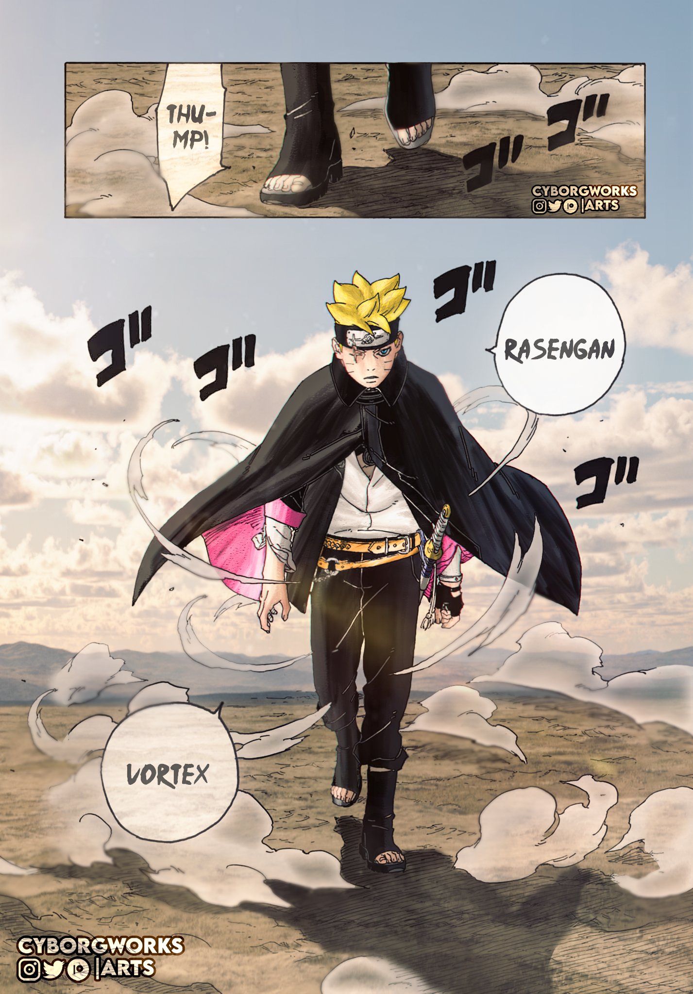 Part 2 BORUTO -TWO BLUE VORTEX- official promotion : r/Boruto