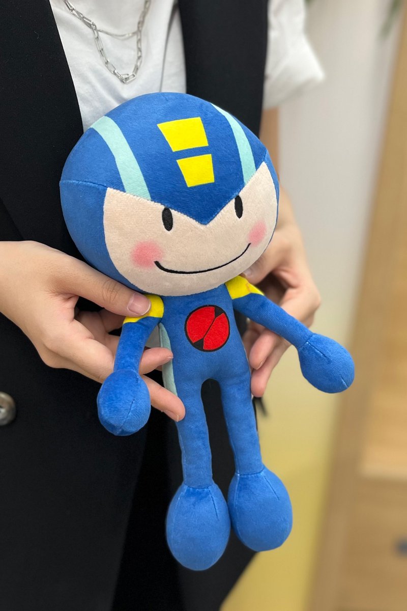年代物◎ロックマンエグゼアクセスぬいぐるみ◎カプコン CAPCOM STORE