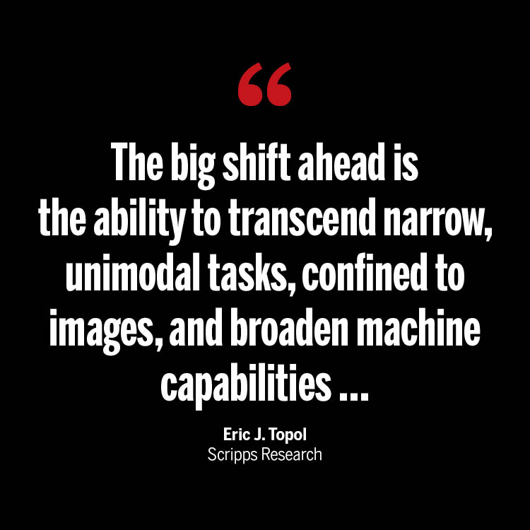 Science Magazine (@sciencemagazine) on Twitter photo As #AI goes multimodal, the technology has potential for medical applications that were not previously within reach, argues <a href="/EricTopol/">Eric Topol</a> in a new #ScienceExpertVoices article.
Read more: scim.ag/4aO As #AI goes multimodal, the technology has potential for medical applications that were not previously within reach, argues <a href="/EricTopol/">Eric Topol</a> in a new #ScienceExpertVoices article.
Read more: scim.ag/4aO