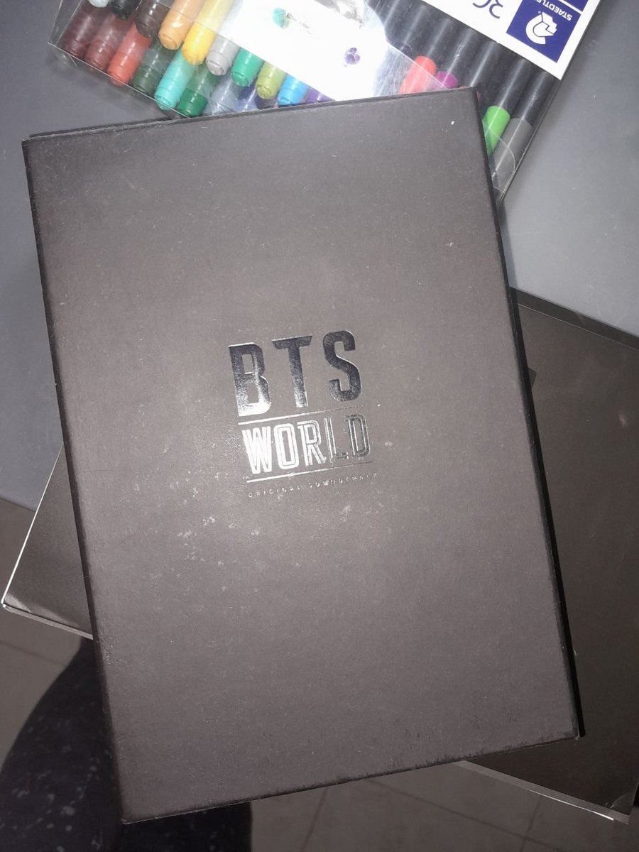 sungseungin's tweet photo. WTS 
BTS WORLD ALBUM
UNSEALED 
Rm40 exc postage can nego ^^
#pasarBts https://t.co/1xh0bucxFu