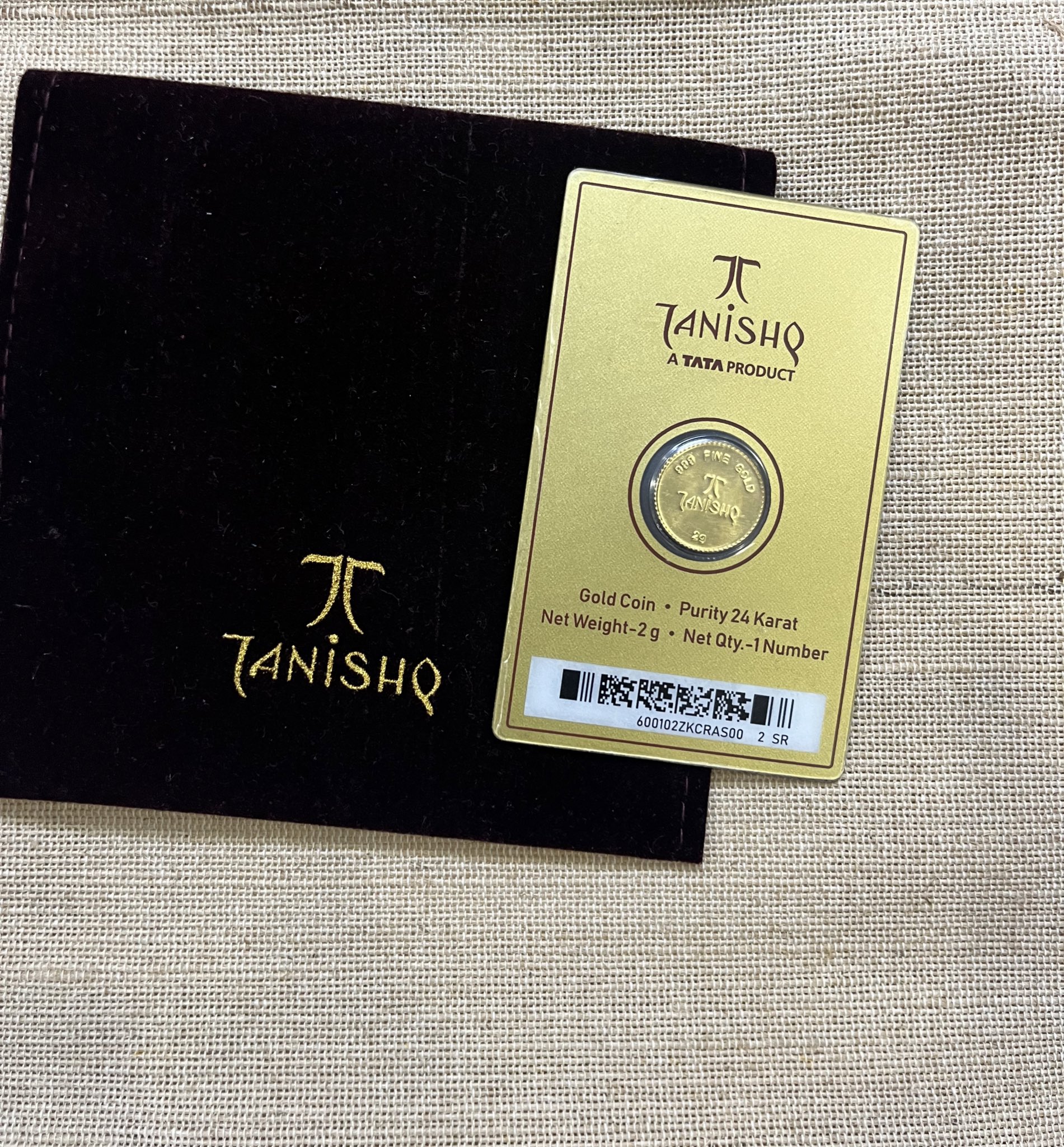 Buy gold on sale coin tanishq