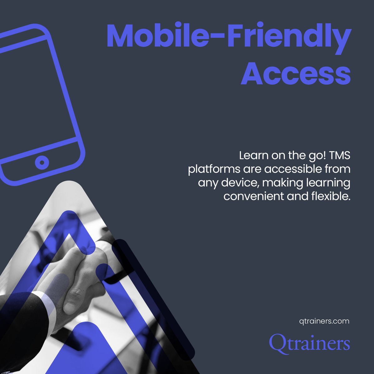 QtrainersGroup's tweet photo. 7. Mobile-Friendly Access:
Learn on the go! TMS platforms are accessible from any device, making learning convenient and flexible.
#LearningAndDevelopment #SkillDevelopment #TMS #KnowledgeIsPower https://t.co/oM0QXQZzA3