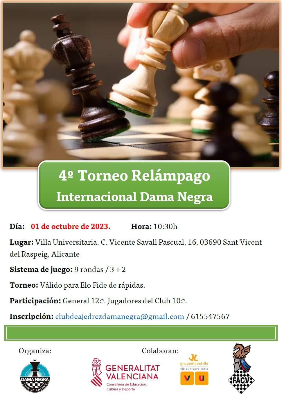IV Elllobregat Open Chess Tmnt 2023 