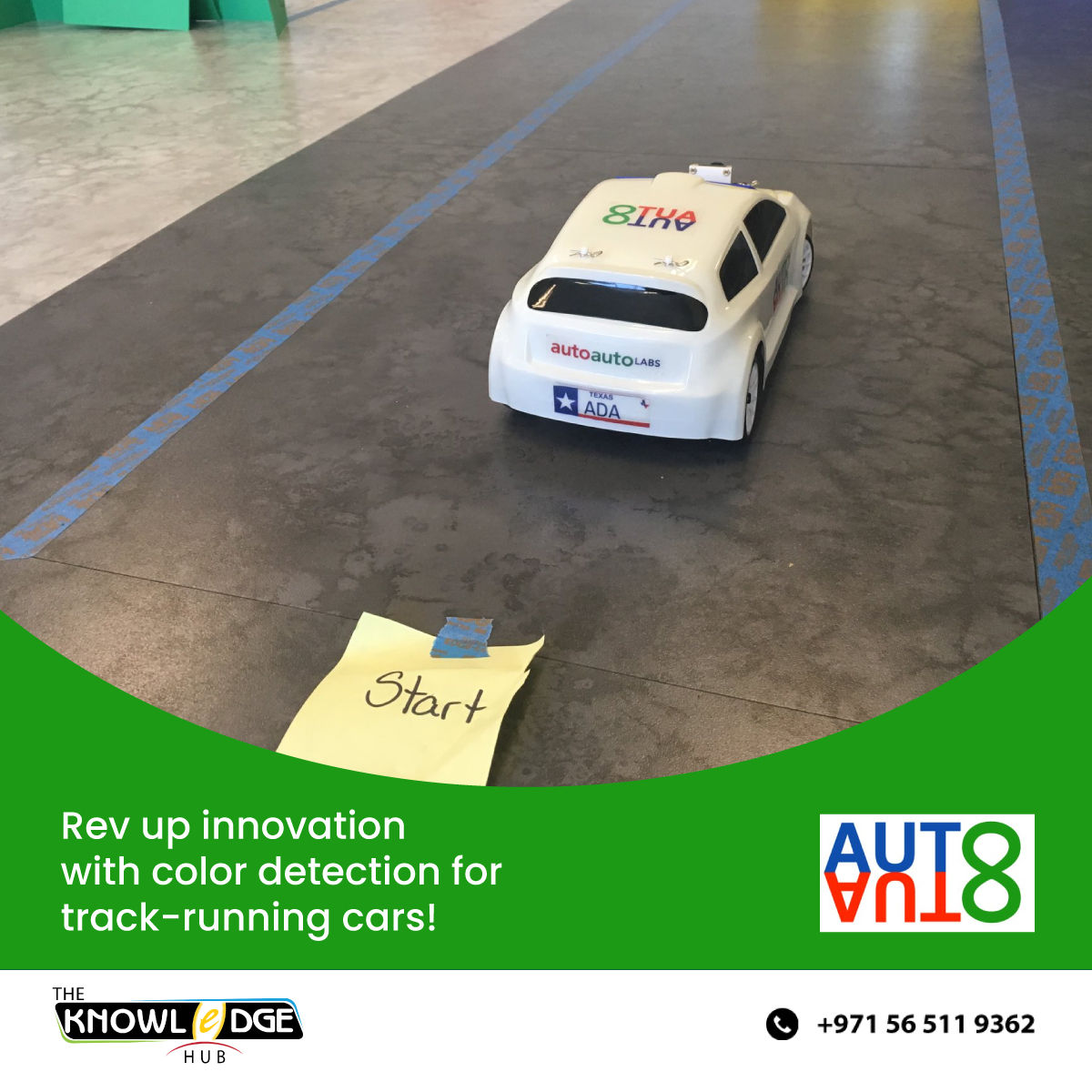 Knowledgehubdxb's tweet image. Revving up innovation with color detection for track-running cars! ๐๐ With cutting-edge coding skills, students using AutoAuto can skillfully maneuver their vehicles along the correct path. It's the future of hands-on learning in action! ๐๐ก#InnovativeCoding #AutoAutoโฏ๐๐ง