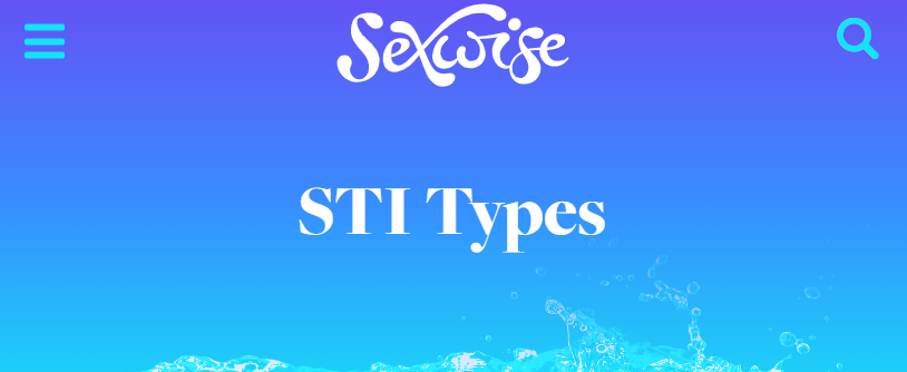 Have a look at this website which identifies the differing STI types sexwise.org.uk/stis/sti-types