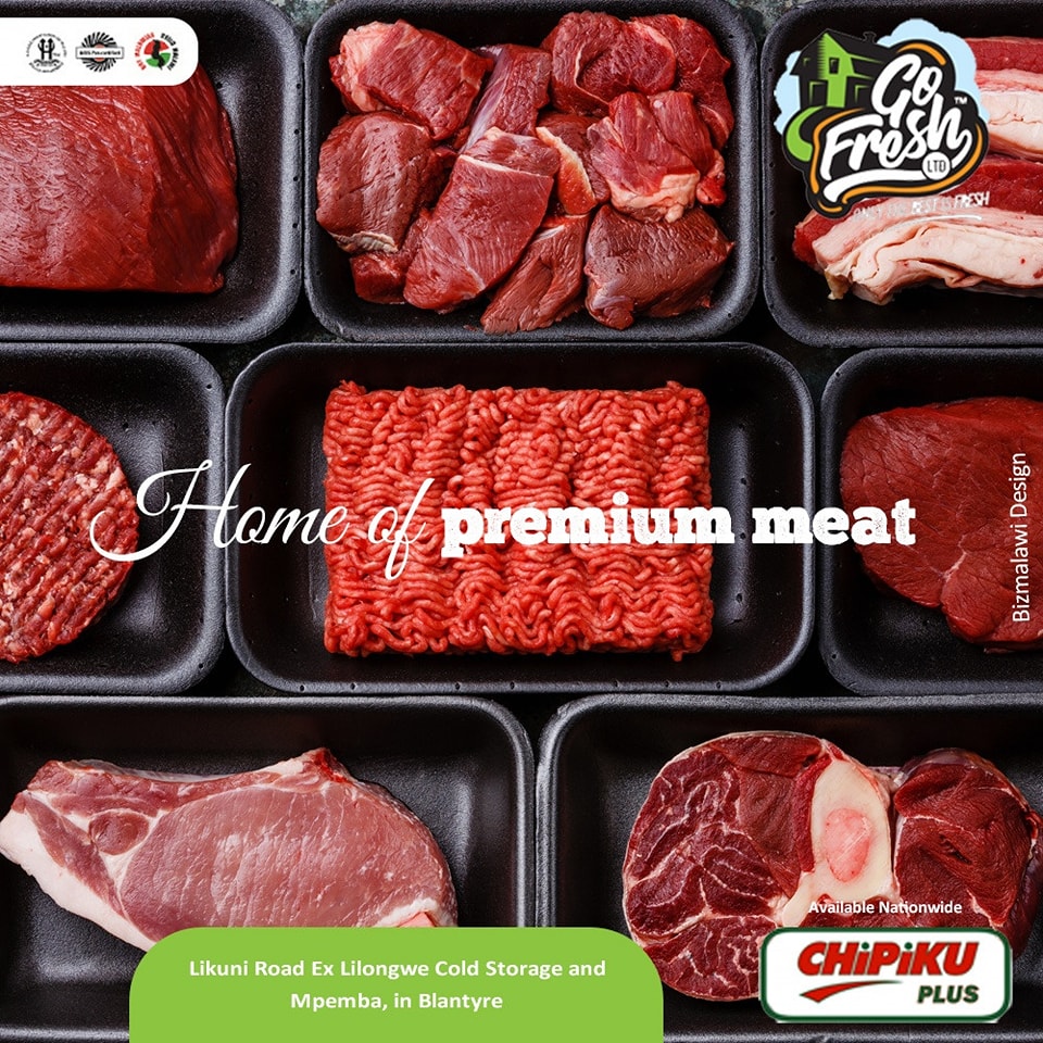 Discover the ultimate destination for premium meat at Go Fresh.
Now available at your nearest Chipiku Plus stores nationwide.
More info: bizmalawionline.com/listing/go-fre…
#GoFreshLtd #PremiumMeats #ChipikuPlus