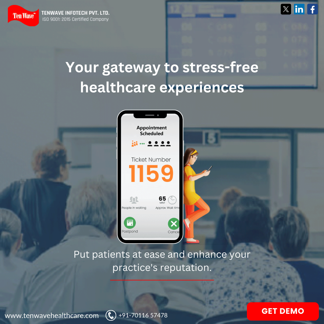 Difficult to manage customers?
.
Contact us:
🌐tenwavehealthcare.com/products/QUEUE…
📧 info@tenwaveinfo.com
.
#queuemanagementsystem #qms #token #management #app #Queue #tokenapp #onlinequeue #QueueSystem #virtualqueue #ticketingsystem #queuemanagement #cms #tenwave #tenwaveinfotech #SaaS