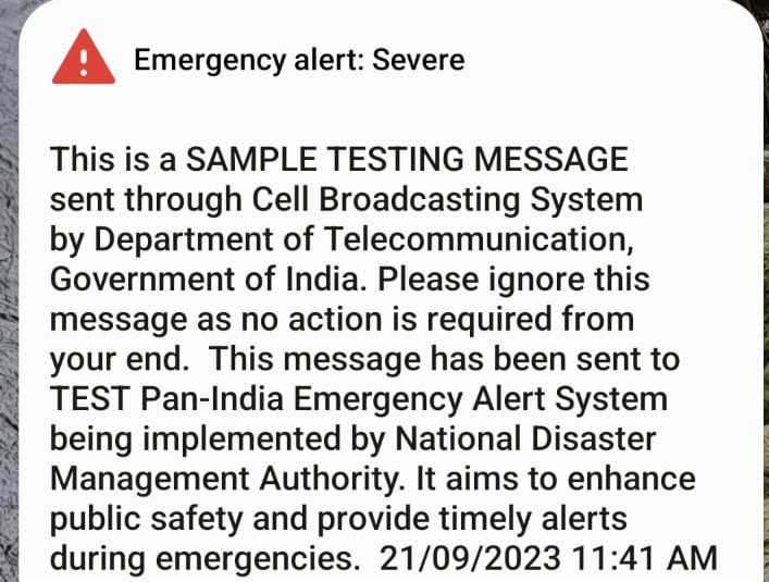 kirankumart's tweet image. Did anyone received the alert message on your mobile screen from the mobile operator?

#GOI #mobile #alertmessage #message