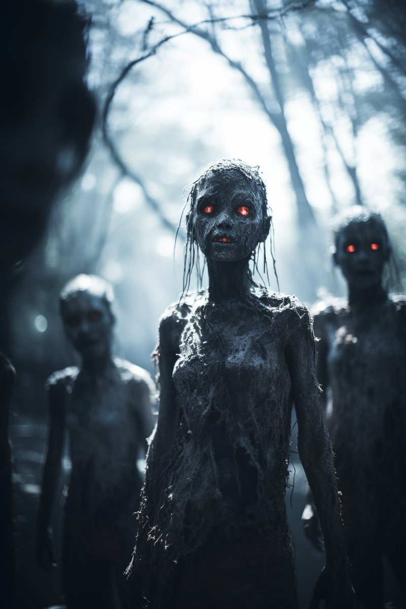 EnchantingAI's tweet photo. #infraredphotography #zombies #darklight #bokeh #pinholelens
Prompt: infrared photography of zombies, rotten, dark light, bokeh, pinhole lens
#Midjourney #EnchantingAI #LovelyAI 
https://t.co/mUp9HTxkvD https://t.co/65jgP4gv6b