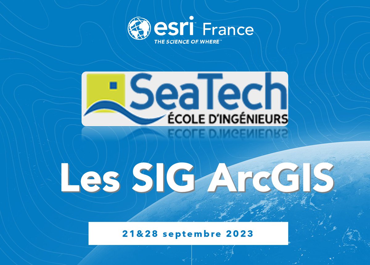 🌈Durant 2 jours l'équipe éducation accompagne des étudiants SeaTech de <a href="/univtoulon/">Université de Toulon</a> sur les SIG ArcGIS !

📢Au programme : ArcGIS Online, ArcGIS Pro, 3D, Mobilité...

Tout est gratuit, à distance et dans la bonne humeur !😃

#arcgis #education