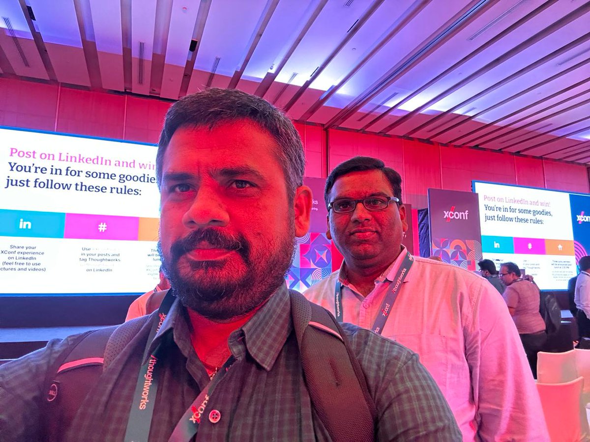 imNaresh's tweet image. Great to be  @thoughtworksIN #XConf conference this morning in Hyderabad. #HydTechEvents #XconfIndia @thoughtworks