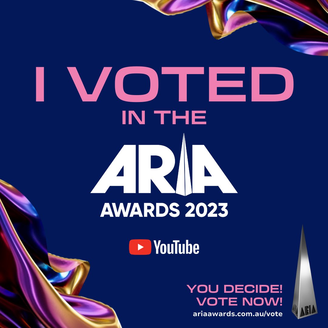 Make sure to vote for Kylie Minogue for Song of the Year ❤️

#ARIAAwards

aria.com.au/vote