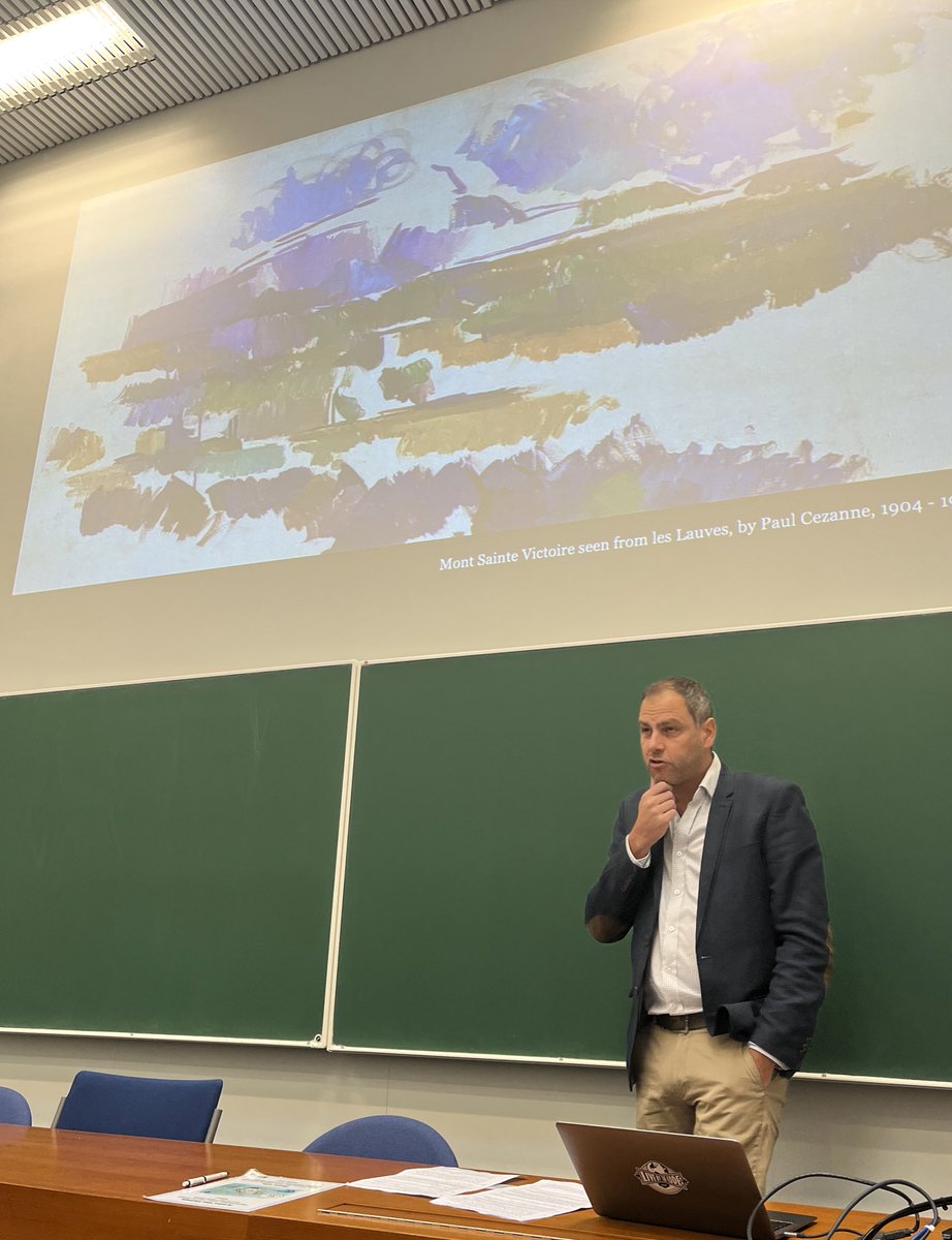Day 2 of #Geomedia2023 Conference at @ITC_TampereUni starts with @DougSpecht of @UniWestminster charting a roadmap to map the “un-mappable and un-seeable” in the panel on War, Conflict & Politics, chaired by @TV__ologist. @KAU @geomedia_kau @COMS_TampereUni @TAUComet