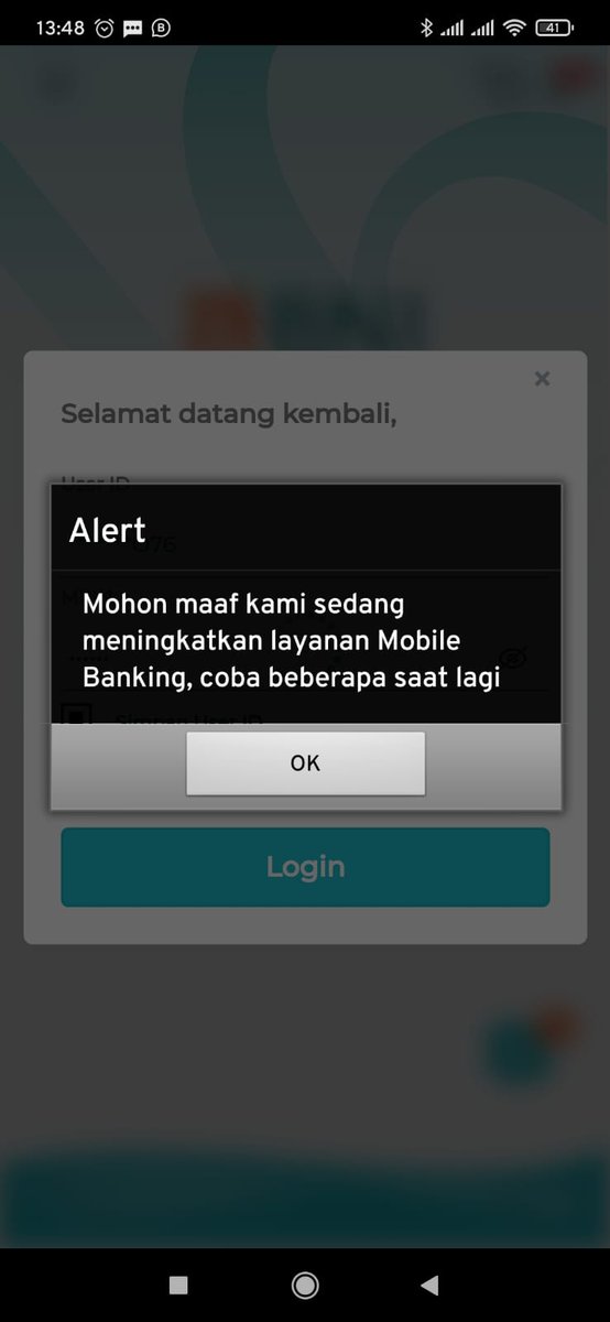 netypinto's tweet photo. @BNICustomerCare min, dari kemarin kok begini ya https://t.co/q9YuRbSHyf