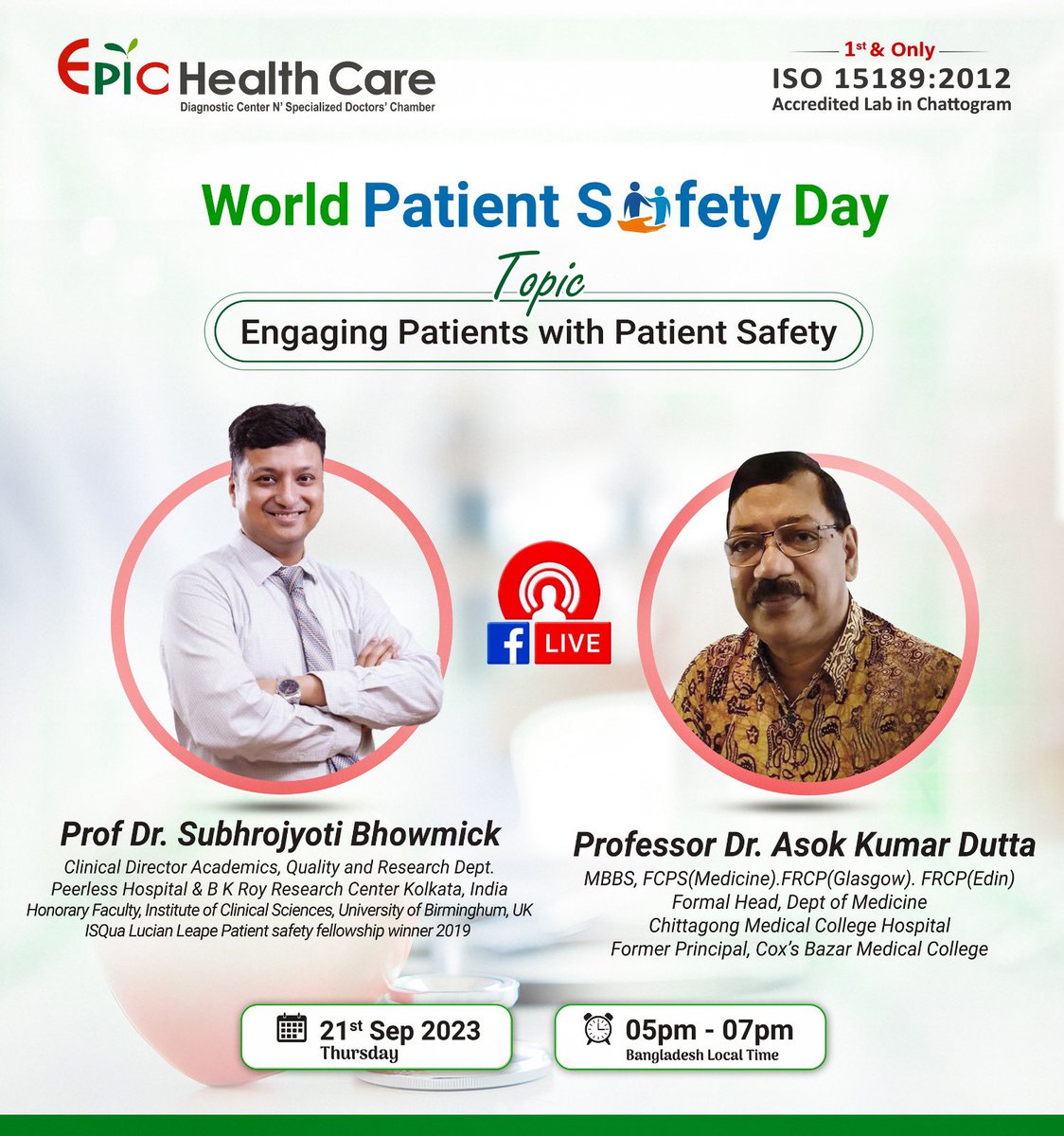 Dr_subhro's tweet photo. Thank you for the invitation to share my thoughts with healthcare colleagues from Bangladesh on #WPSD23 on patient engagement @NeelamDhingra1 @dramok @QualityCouncil @ISQua @Elaine_ISQua @DBatesSafety @IamSumanDe @MoupiaNandy @peerless_info @PandaVashist https://t.co/X14l0Gw8dH