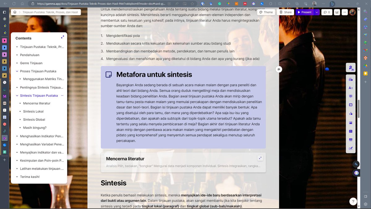 NavitasP's tweet photo. Sekitar sepuluh tahun yang lalu, seorang mahasiswa bertanya ke saya: "bagaimana caranya melakukan tinjauan pustaka?" Saat itu saya tidak bisa menjawab pertanyaannya dengan efektif sehingga yang bersangkutan nampak kecewa. https://t.co/5Xu6SiCrn8
