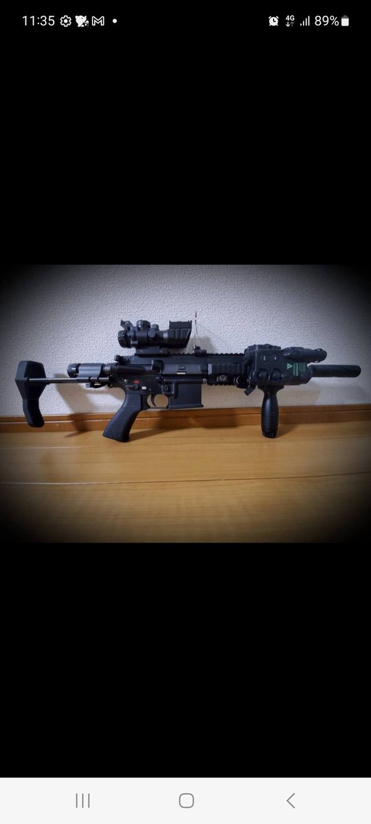 isapapa_aichi's tweet photo. フェイスガードしっくりくるの無くて(´・ω・`)
頬付け問題解消にハイマウントにしようか迷う🙄
#サバゲー #サバゲーマーと繋がりたい #416c https://t.co/bdd0qqQ1xW