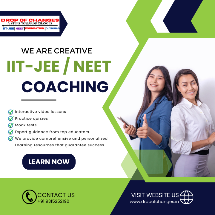 dropofchanges's tweet image. Start your journey to the job of your dreams today! With our specialized coaching classes for IIT- JEE and NEET
#dropofchanges #dreamcareer #ExtraordinaryJourney #specializedcoaching #IITJEECoachingClasses #NEETCoachingClasses #firststeps #aspirationsrealized #TopScores