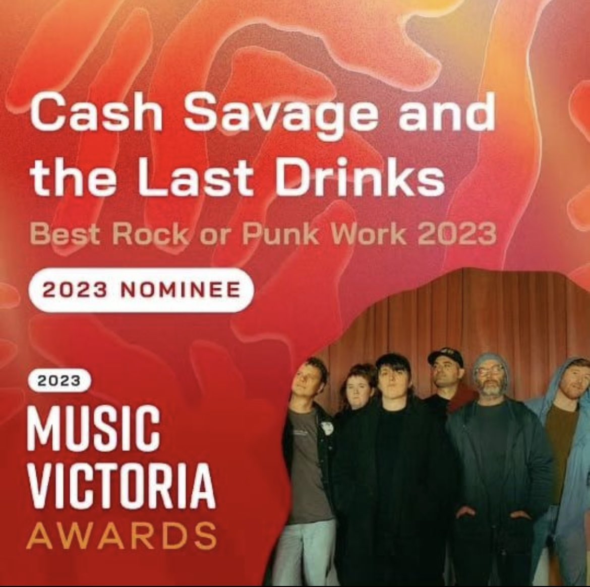 Massive congrats to Cash Savage and The Last Drinks <a href="/CashSavage/">Cash Savage</a> for scoring and an <a href="/ARIA_Official/">ARIA</a> Award nom and two <a href="/MusicVictoria/">Music Victoria</a> Award noms for their incredible album So This Is Love! #cashsavage #cashsavageandthelastdrinks