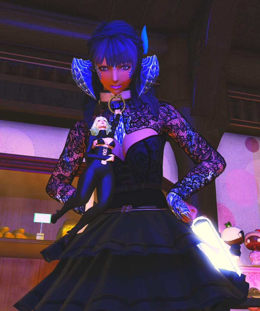 YuaSande's tweet photo. Just hanging around with @TrueLight00! Thanks for not throwing me :D

#gposers #ffxivsnap https://t.co/qZrrSSzzkI