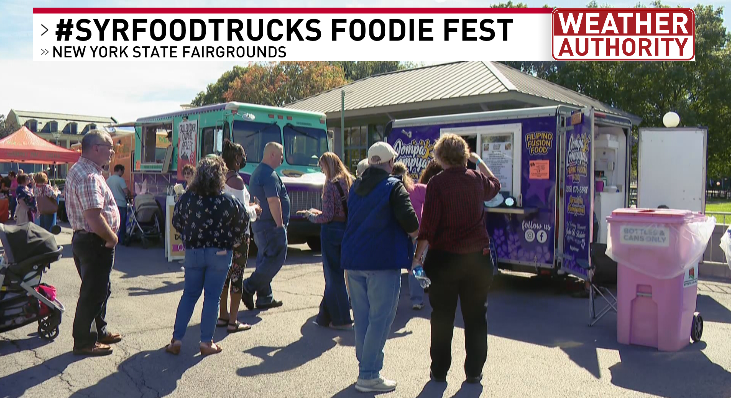 This Saturday:

1) Are you going apple picking?

2) Are you heading to the @CuseFootball game Saturday at noon?

3) Checking out the Syracuse Veg Fest at the Inner Harbor for some vegan food?

4) Going to the #SYRFoodTrucks at @NYSFair?

FORECASTS here: cnycentral.com/news/local/wil…