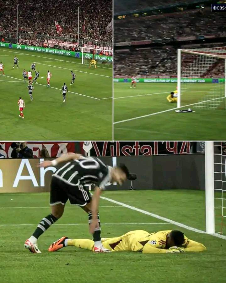 "I'm the one who let the team down."

"It's because of me we didn't win this game."

"I have to learn from it."

André Onana fronts up to his error after Man Utd's Champions League defeat to Bayern...