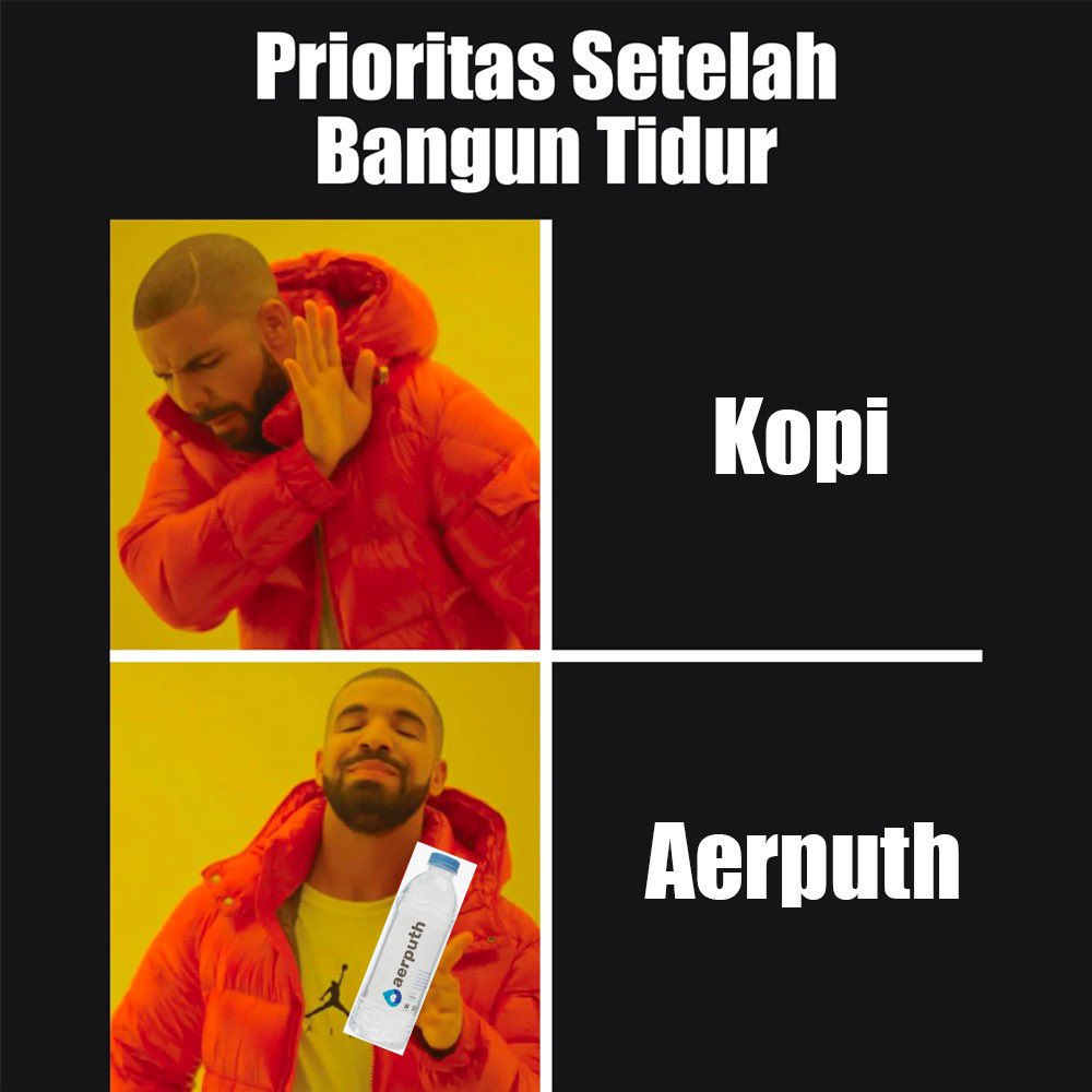 AerputhID's tweet photo. Klean kalo bangun tidur minumnya apa nih?😁 https://t.co/rs0MhQqXZG