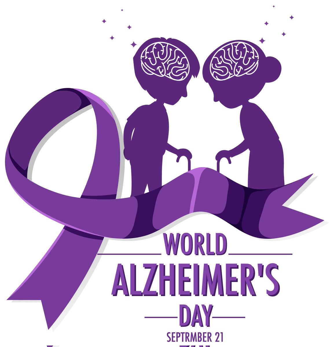 World Alzheimer's Day : 'Never Too late, Never too early'
Alzheimer's is often referred to as 'the silent thief of memories.'
Fight against Alzheimer's is a collective effort. 'To care for those who once cared for us is one of the highest honour.'💜
 #EndAlzheimers #MemoryMatters