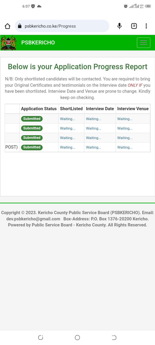 barsumeipye's tweet photo. Since last year waiting, kericho public service board is a scam, washaandika watu na portal inasoma waiting bure kabisa. https://t.co/aZD38hlkjo