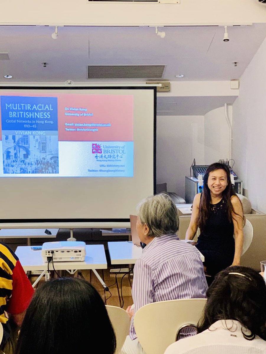 viviankonghk's tweet photo. My first book talk😬 A big thanks to Royal Asiatic Society HK for the invite &amp; booking the wonderful venue, and to all of you who came ytd. Special thanks to @bickers &amp; @Martyn_Powell, who had listened to me talking about my work so many times but still came to show support! https://t.co/vVdmqErTTv