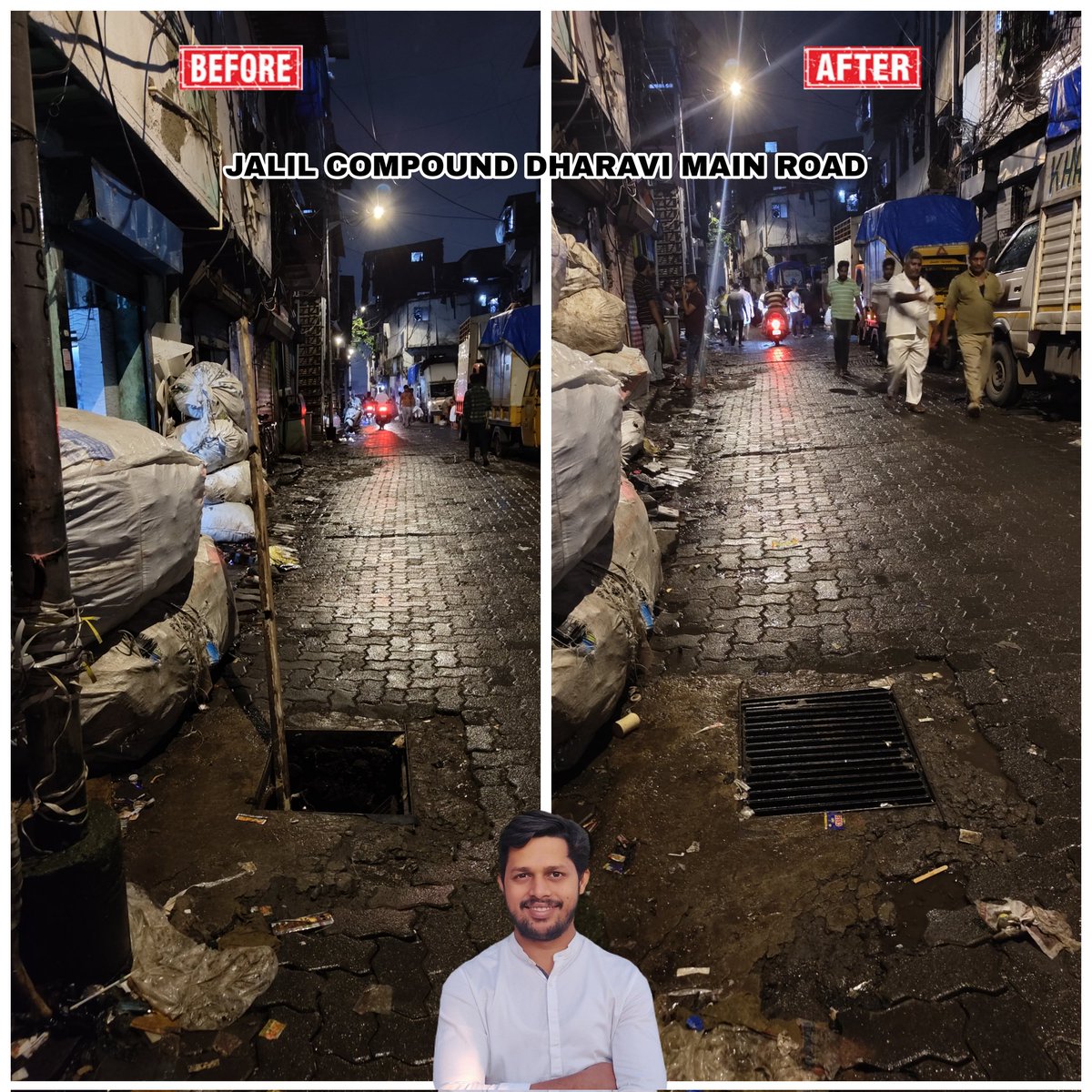 ataulkhan09's tweet image. *ASW-W01208 🚧 

*As Requested By Residents* Of Jalil Compound Dharavi Mumbai 17 

✅ Broken Strom Drainage Chember Repaired.

*Ataul Khan (Social Worker)
Mobile No. 8976622917

#Ataul4u #Ataul #Dharavi #Mumbai #BMC #Fogging #AtaulKhan #AtaulSocialWorker #KaamBoltaHain