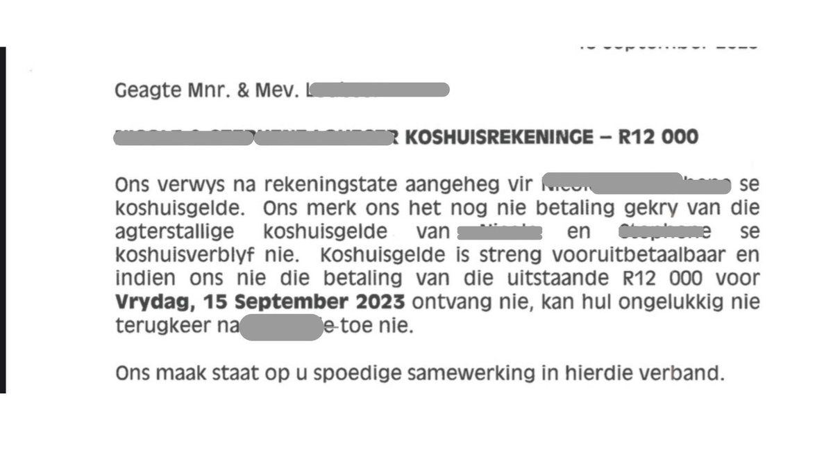 BurgerBurre's tweet image. Hierdie breek my!Die regering gee vir so baie mense gratis huise! Maar ons Boere wat ons land se bestaan is se kinders mag nie terug gaan koshuis toe nie, oor R12000!!! Ek wens ek kon die skool se naam hier by gesit het! Ons betaal al 4 jaar lank hierdie kinders se skool en…