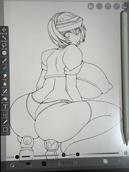 リューシャ描いてた線画

とにかくむちむちにしたかったので。
眠気に負けたので色塗りは後日… 