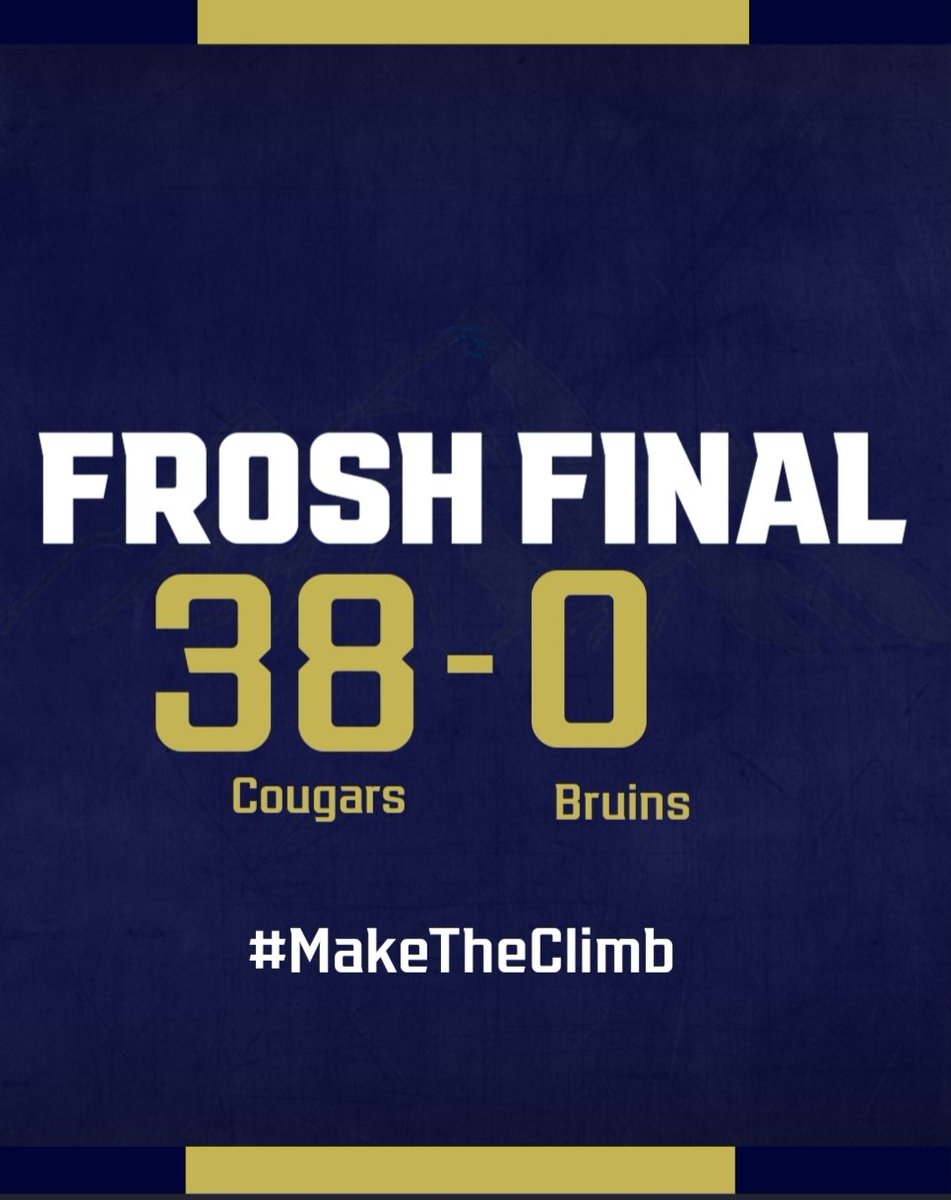 Cougars Football (@kellisfootball) on Twitter photo Way to go Frosh coaches and players!
<a href="/ThegentlemanY/">Coach Yarbrough</a> <a href="/BrandynHarrison/">Coach Harrison</a> <a href="/B_EASY2010/">Bobby Chouteau</a>
#MTC Way to go Frosh coaches and players!
<a href="/ThegentlemanY/">Coach Yarbrough</a> <a href="/BrandynHarrison/">Coach Harrison</a> <a href="/B_EASY2010/">Bobby Chouteau</a>
#MTC